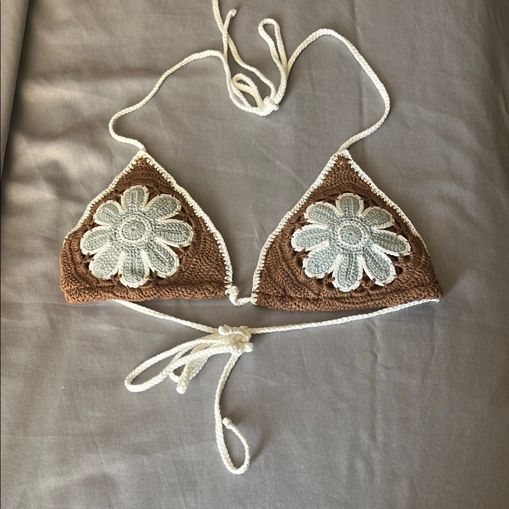 RVCA Crochet Bikini Top